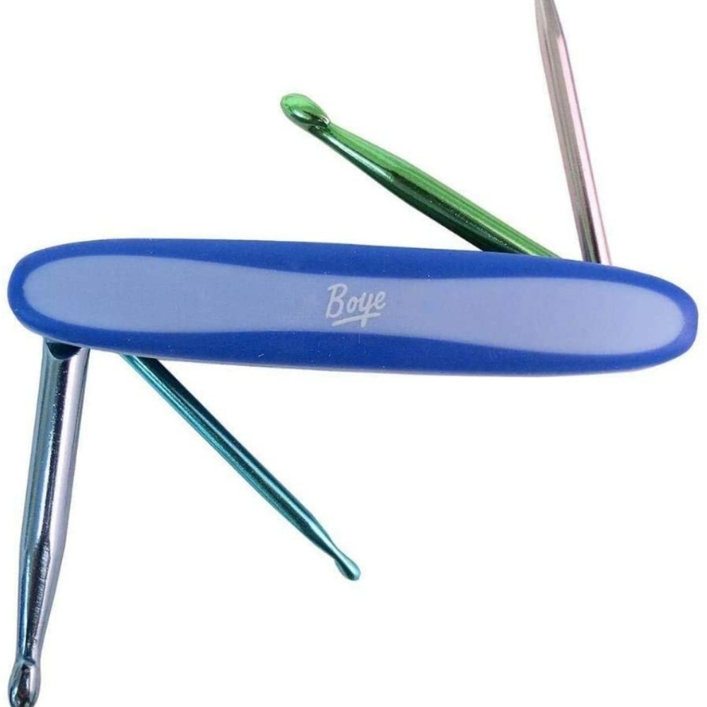 4 in 1 crochet hook set E, G, I, and K